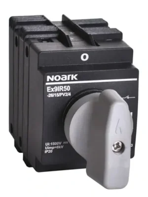 Dokud Zásoby Vydrží NOARK 113524 Ex9IR50-50/11/PV2/4 EU DC Otočný odpojovač 1100V DC, 50A, 4P