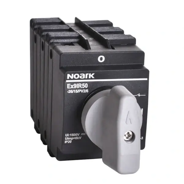 Top Prodej NOARK 113556 Ex9IR50-50/11/PV2/6 EU DC Otočný odpojovač 1100V DC, 50A, 6P