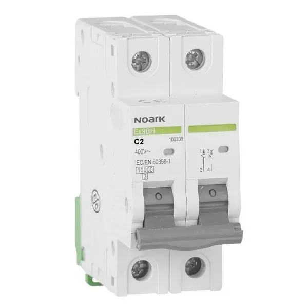 Noark 100377 Ex9BH 1PN C3 Instalační jistič 10 kA, charakteristika C, 3 A, 1+Npól Zlevněný