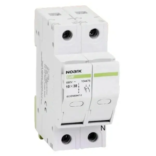 Zlevněný Noark 109056 Ex9F 2P 32A WI Pojistkový odpojovač, bez signalizace, pro pojistky 10x38mm 2P 32A