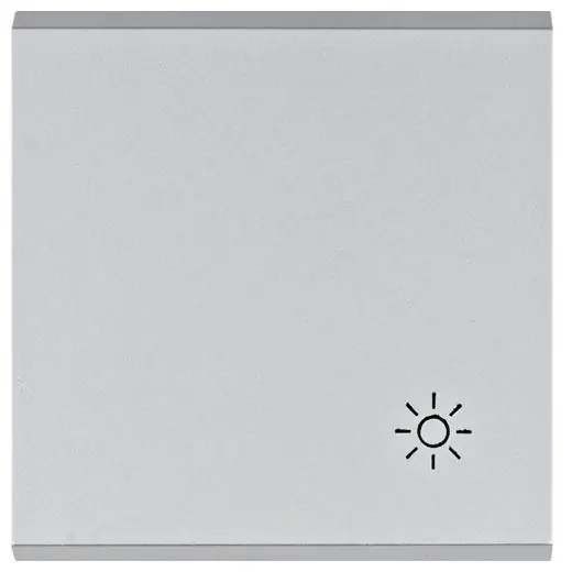 Přímo Od Výrobce Klapka se symbolem světlo Hager Lumina WL6022 stříbrná mat