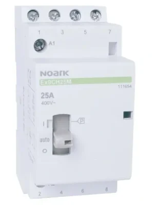 Noark 111612 Ex9CH16M 40 230V EU Stykač s ručním ovládáním 16A, 240VAC, 4 zap Super Cena