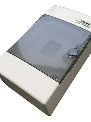 Cenová Bomba Noark 110815 PNS 4T Plastová rozvodnice, průhledné dveře, montáž na omítku, IP40, 1 řada, 4 moduly