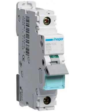 Značkový HAGER JISTIČ NBN125 25B/1 10KA