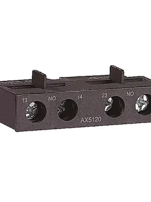 Noark 108143 AX51 11 Čelní pomocné kontakty pro Ex9S32, 1NO+1NC Akce