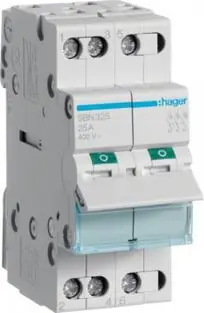Nízká Cena Modulový vypínač HAGER SBN325 3P 25A 400V (NÁHRADA ZA SB325)