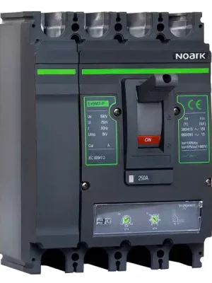 Noark 111828 Ex9M1N TM 40 4P4T Kompaktní jistič 50kA ,40A, 4pól Nízká Cena
