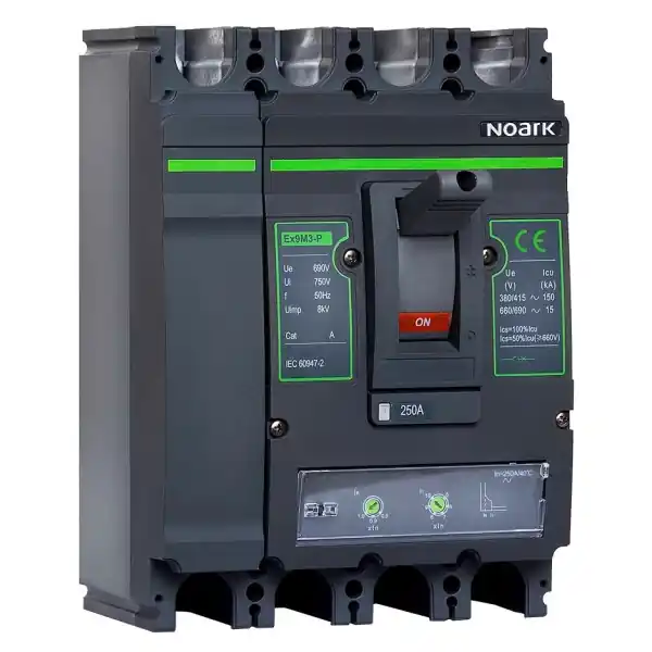 Noark 111828 Ex9M1N TM 40 4P4T Kompaktní jistič 50kA ,40A, 4pól Nízká Cena