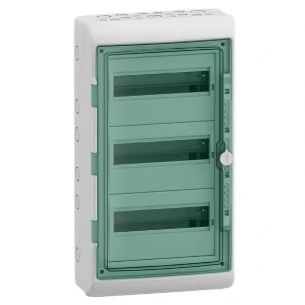 Expresní Doručení SCHNEIDER 13435 Kaedra Plastová rozvodnice, montáž na omítku, IP65, 3 řady, 36 modulů