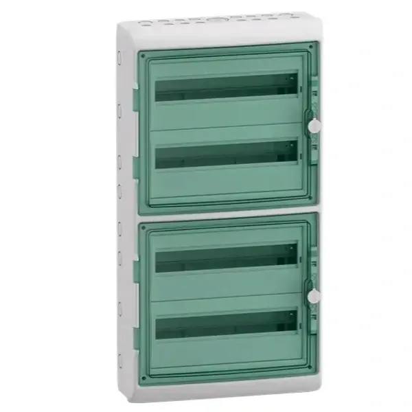 SCHNEIDER 13437 Kaedra Plastová rozvodnice, montáž na omítku, IP65, 4 řady, 72 modulů Akční Nabídka