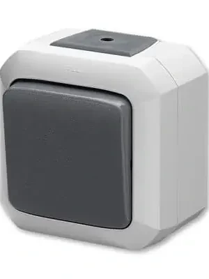 Cenově Výhodný ABB 3558N-C86510 S VARIANT+ vypínač řazení č.6/0, IP54 , šedý