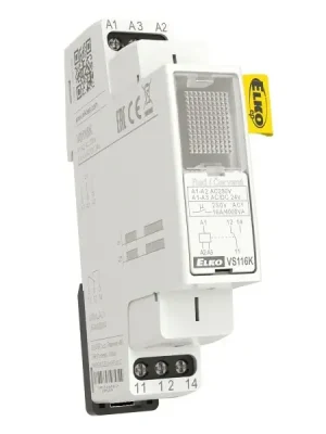 Aktuální ELKO-EP 2259 VS116K/červená Pomocné relé 1x16A přepínací, AC 230V, AC/DC 24V