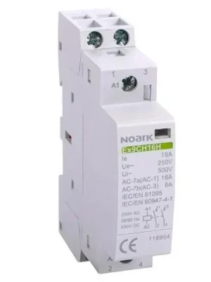 Noark 117004 Ex9CH25H 20 230V AC/DC Tichý instalační stykač, 25A, 230V AC/DC, 2 zapínací kontakty Nejprodávanější