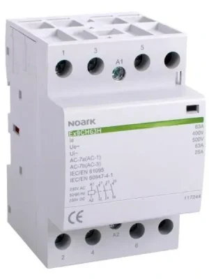 NOARK 117239 Ex9CH40H 31 230V AC/DC Tichý instalační stykač, 40A, 230V AC/DC, 3 zapínací + 1 vypínací kontakty Super Cena