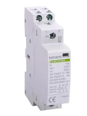 NOARK 116954 Ex9CH16H 20 230V AC/DC Tichý instalační stykač, 16A, 230V AC/DC, 2 zapínací kontakty Omezená Nabídka