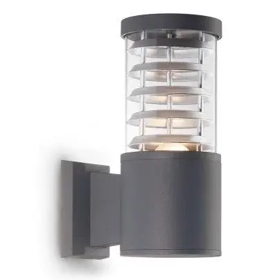 Venkovní nástěnné svítidlo PALNAS IDEAL LUX TRONCO AP1 1xE27 60W IP44 antracit 027005 Výhodná Nabídka