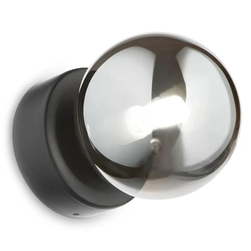 Objednat Nyní Nástěnné svítidlo PALNAS IDEAL LUX PERLAGE AP1 1xG9 LED 3W 370lm 3000K IP20 10cm černé 292403
