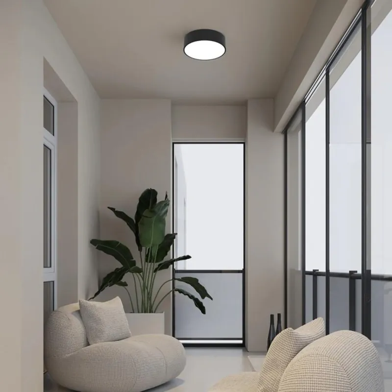 IMMAX SVÍTIDLO LED NEO RONDATE SLIM SMART 18W CCT 1415LM 25 X 7CM STROP ČERNÉ ZIGBEE 07200L Značkový