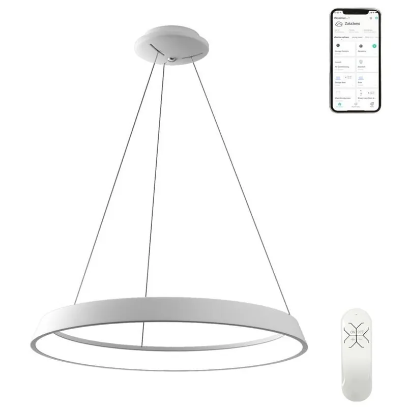 IMMAX SVÍTIDLO LED NEO LIMITADO SMART 48W 3360LM 2700-6500K 80CM ZÁV BÍLÁ ZIGBEE 07079L-80 Nejlepší Volba