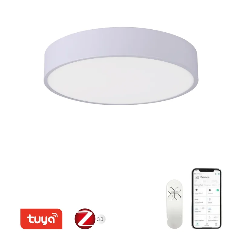 Bezpečná Platba IMMAX SVÍTIDLO LED NEO RONDATE SMART 28W 1960LM 2700-6500K 40CM STROP BÍLÉ ZIGBEE, 07205L