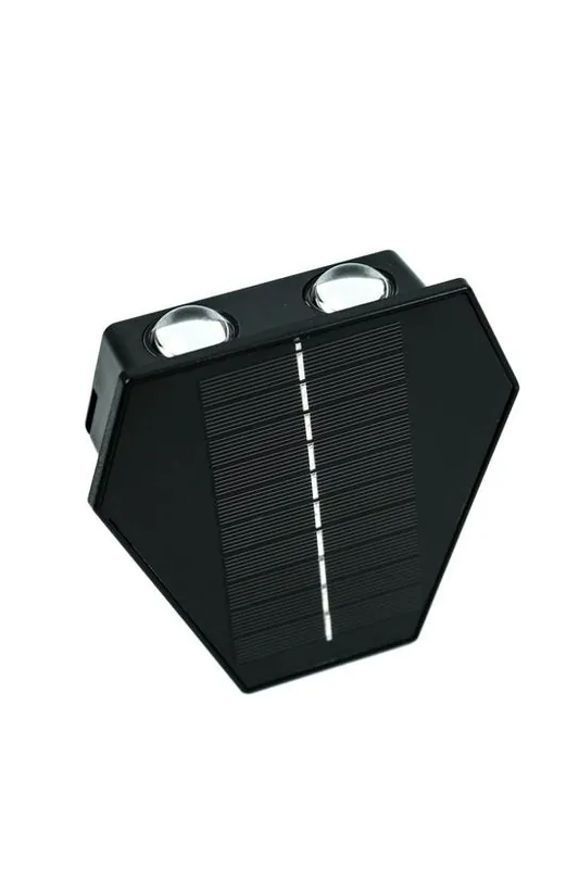 IMMAX SVÍTIDLO LED WALL2 2W SOLÁR. SE SVĚTELNÝM ČIDLEM ČERNÉ VENKOVNÍ NÁST. 08488L Super Cena