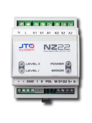 Akce JTO ZDROJ NAPÁJECÍ NZ22 2X DIGITÁLNÍ VSTUP 2X VÝSTUPNÍ RELÉ NA DIN LIŠTU