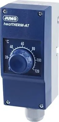 Omezená Nabídka JUMO TERMOSTAT HEATTHERM-AT/0001 0+120ST C 603070/0001-5 KAP. 2M S JÍMKOU G1/2INCH 100MM UNIVERZÁLNÍ REGULÁTOR TEPLOTY (60003186)