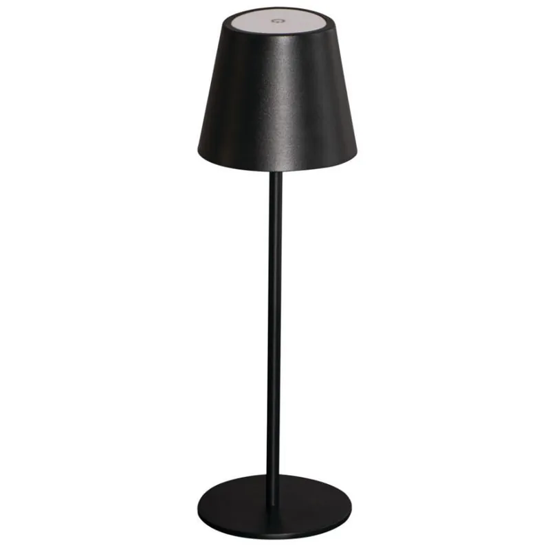 KANLUX LAMPA LED INITA 1,2W 165LM 3000K STMÍV. BAT/USB STOLNÍ IP54 ČERNÁ 36321 Cenový Hit