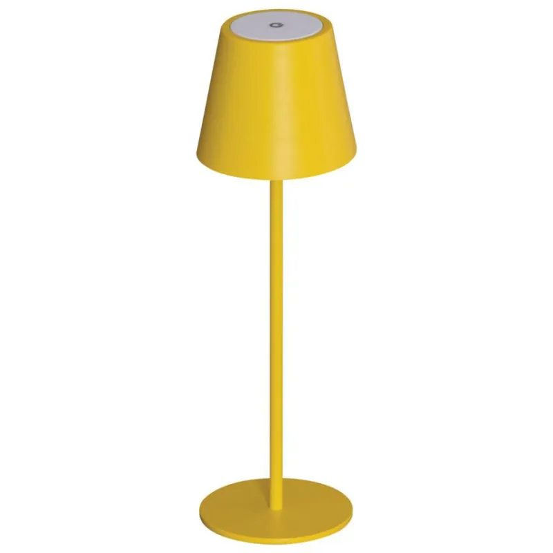 KANLUX LAMPA LED INITA 1,2W 165LM 3000K STMÍV. BAT/USB STOLNÍ IP54 ŽLUTÁ 36323 Hit Sezóny