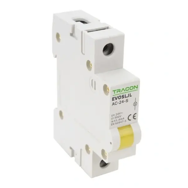Tracon SLJL-AC24-S Modulární kontrolka Led, žlutá, 24V AC Pouze Dnes