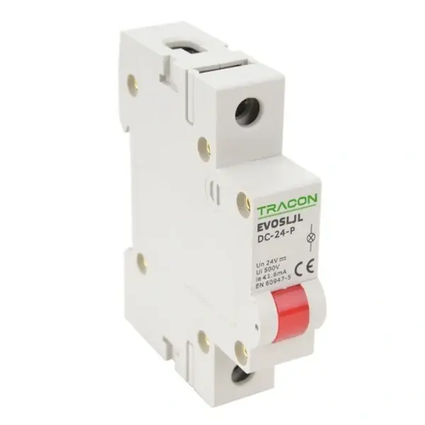 Tracon SLJL-DC24-P Modulární kontrolka Led, červená, 24V DC Rychlé Dodání