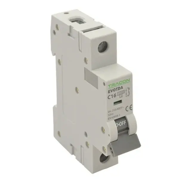 Tracon TDA-1C-20 Jistič, 1P, charakteristika C, 20A, C, 1P, 10kA Výprodej