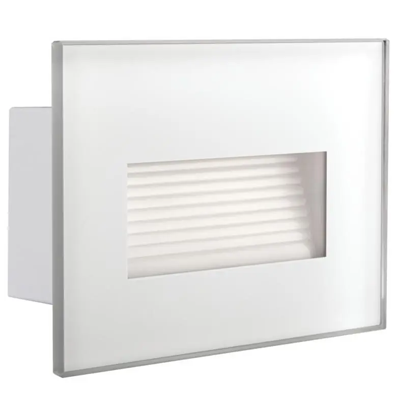 KANLUX SVÍTIDLO LED GLASI P NW-W 3W 4000K 140LM IP44 VEST. BÍLÁ HLIN. SLITINA 33693 Omezená Nabídka