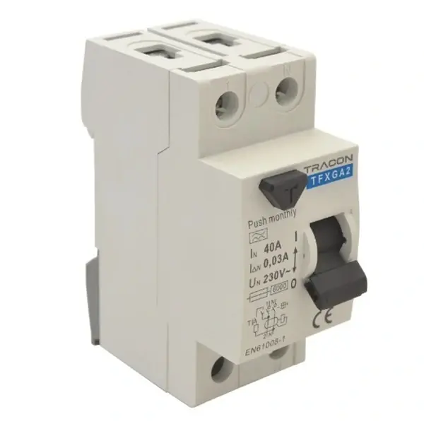 Tracon TFXGA2-25030 Proudový chránič, 2 pól G/A, 25A, 30mA, 10kA, G/A (ÖVE E 8601) Hit Sezóny