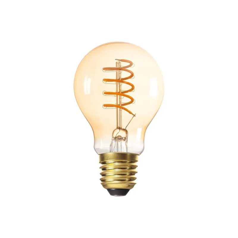 LED žárovka Classic Kanlux XLED A60 E27 4W (25W) 250 lm 1800K 818 filament jantarová Rychlé Dodání