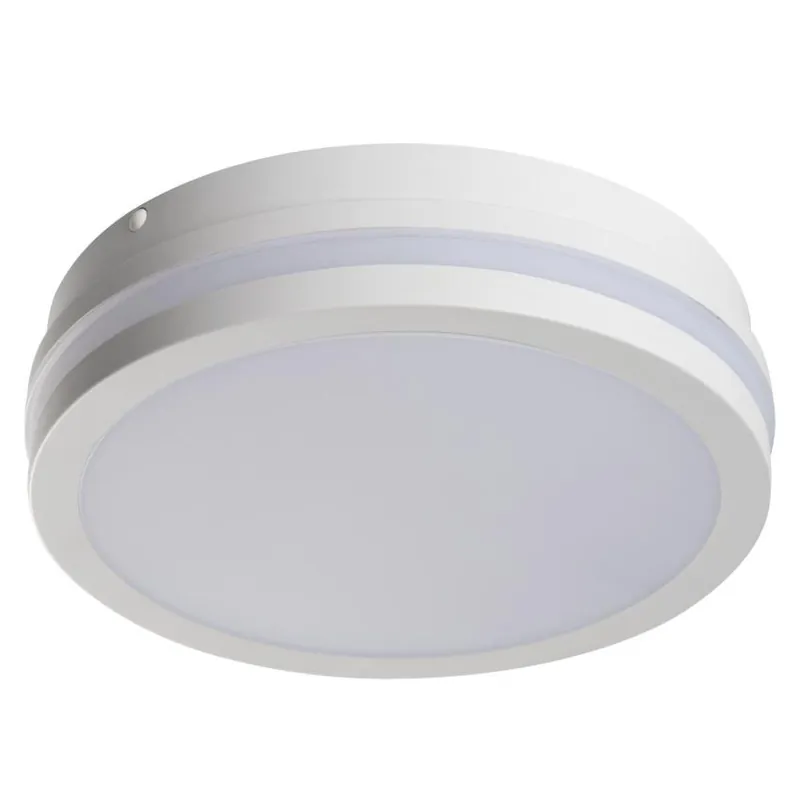 Dokud Zásoby Vydrží Stropní LED svítidlo KANLUX BENO 12-18W CCT-O W 1920/2080/2060lm 3000/3500/4000K IP65 bílá 38778
