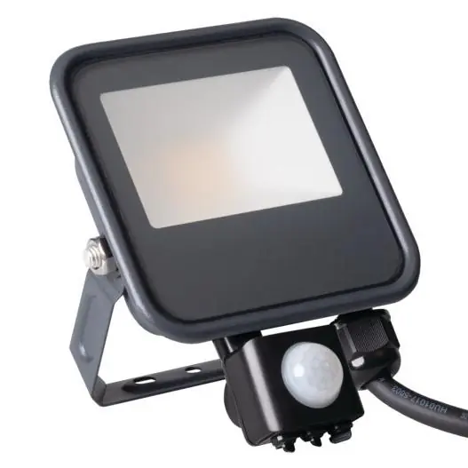 Speciální Cena LED reflektor KANLUX IQ-LED FL-10W-NW-SE 1200lm 4000K IP44 senzor 33885