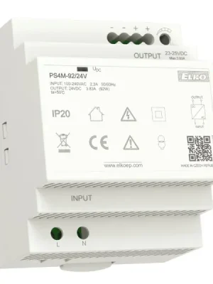 Cenově Výhodný ELKO-EP 8054 PS4M-92/24V Napájecí zdroj 24V/DC 3.83A 92W