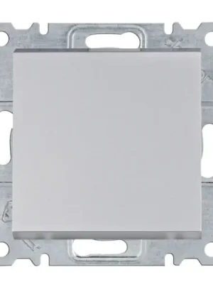 Aktuální HAGER WL0012 Lumina Spínač 1-pólový, řazení 1, stříbrná mat