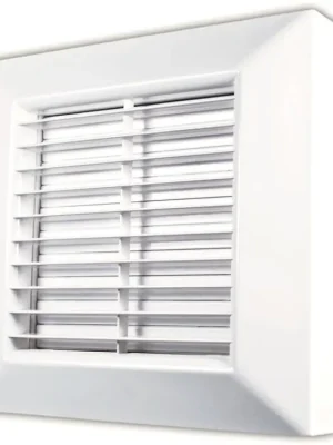 Tovární Cena Ventilátor axiální s automatickou žaluzií KLIMATOM PRIMO base 100 A 13W 230V 100mm IPx4 12955