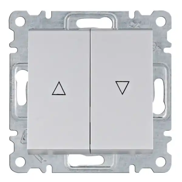 HAGER WL0312 Lumina Vypínač žaluziový 1-pólový, stříbrná mat Objednat Nyní