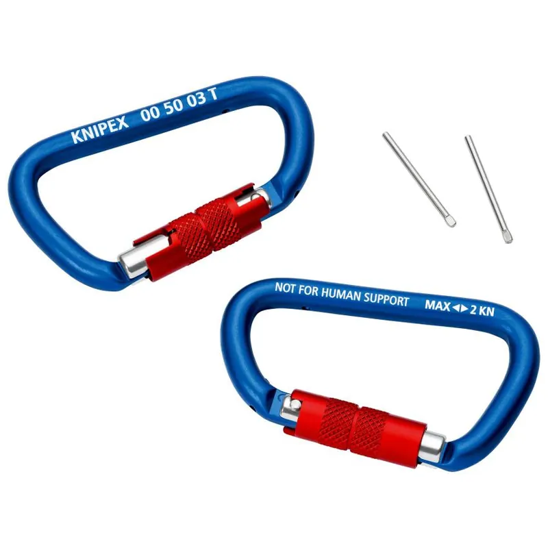 Nízká Cena Karabina na materiál s pojistkou Knipex 00 50 03 T BK