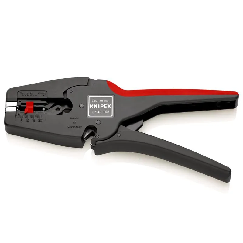 KNIPEX 1242195 KLEŠTĚ ODIZOLOVACÍ MULTISTRIP 10 0,03-10 MM2 Autentický