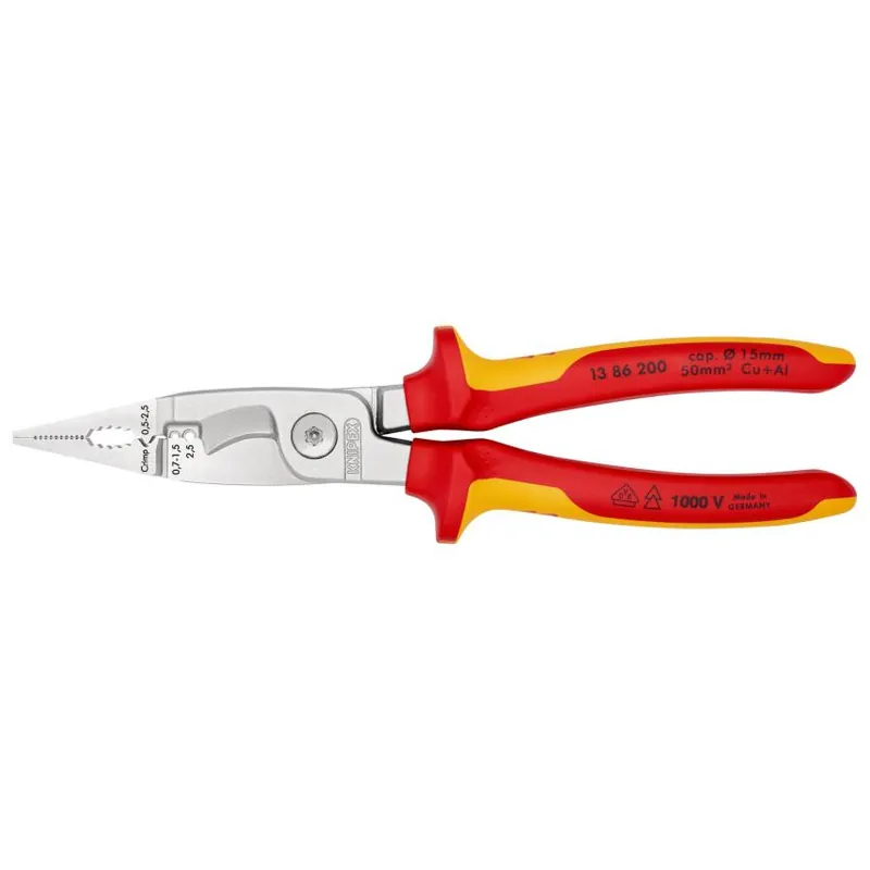 KNIPEX 1386200 KLEŠTĚ PRO ELETRIKÁŘE Speciální Cena