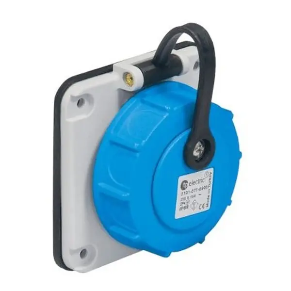 TP Electric 3101-377-0900 Vestavná zásuvka, s bezpečnostní clonkou 1x16A / IP68 Cenový Hit