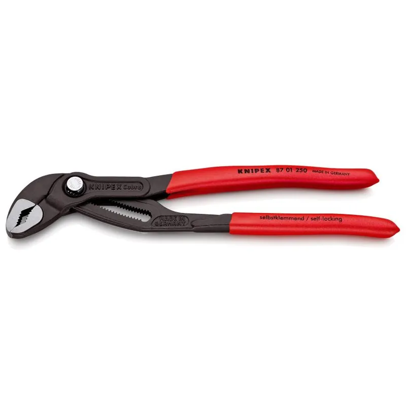 Dokud Zásoby Vydrží KNIPEX 8701250 SI KLESTE COBRA RUKOJET PLAST 46 MM