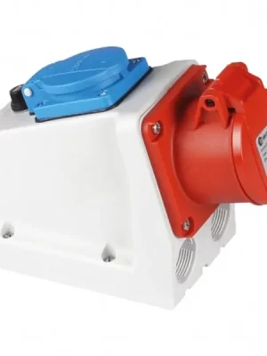 TP Electric 3126-605-16FR Kombinovaná zásuvka s pojistkou, francouzská 4x32A / IP44 Koupit Online