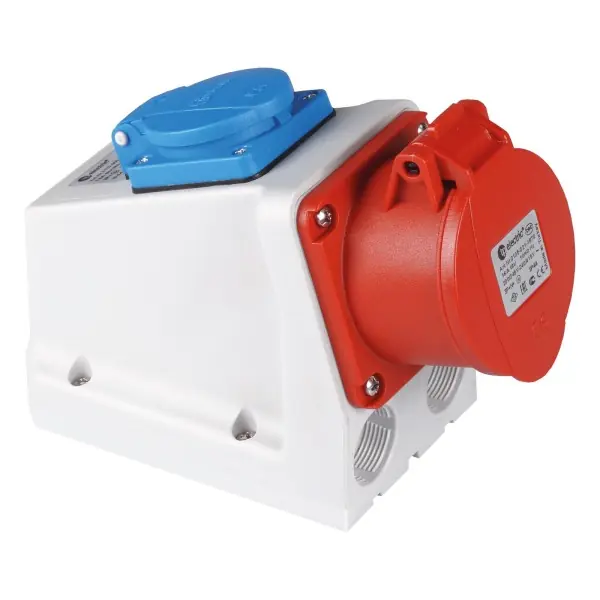 TP Electric 3105-600-16FR Kombinovaná zásuvka francouzská 5x16A / IP44 Novinka