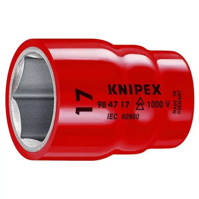 Pouze Dnes KNIPEX 984717 NASAZOVACI NASTRCNY KLIC 17MM SPOJOVACÍ ČTYŘHRAN 1/2IN 1000V