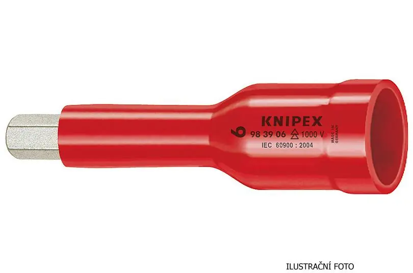 KNIPEX 984905 NASAZOVACI NASTRCNY KLIC 5MM IMBUS SPOJOVACÍ ČTYŘHRAN 1/2IN 1000V Sleva